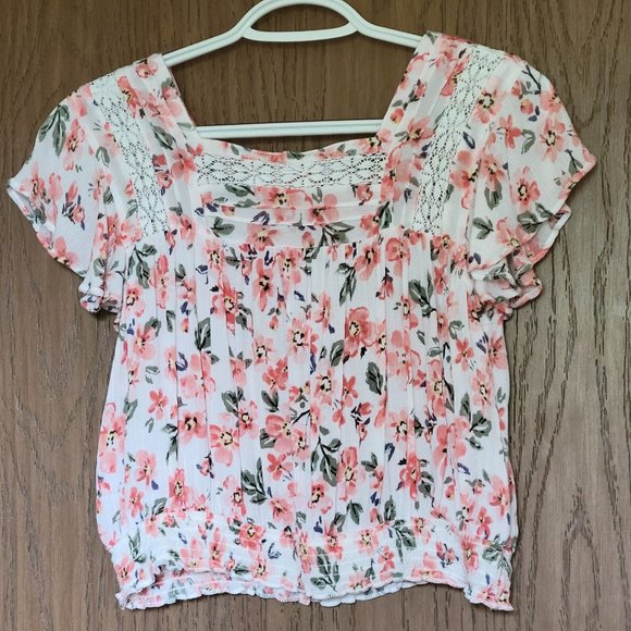 Justice Pretty as a Peach Kid's Summer Top - Picture 1 of 1